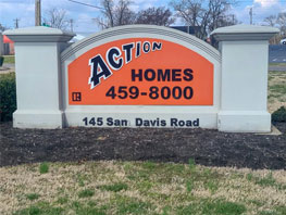 Action Homes Brand Logo